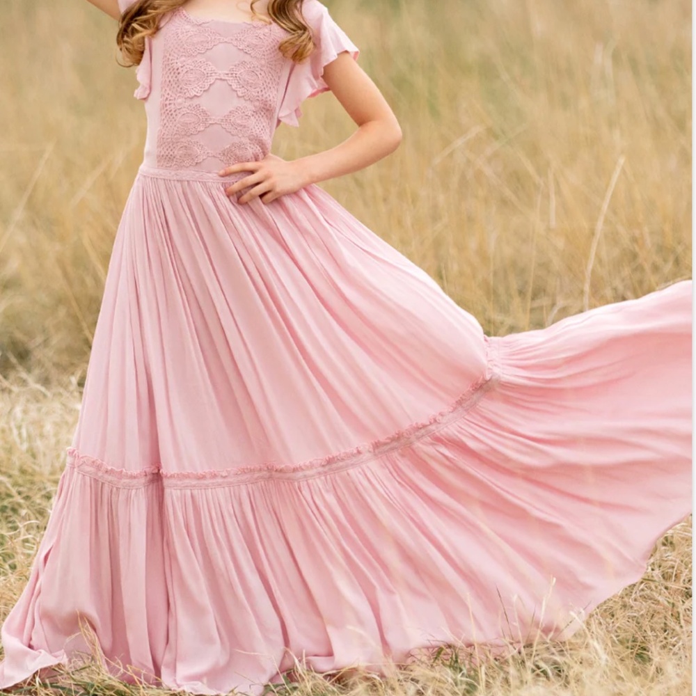 Pastel Pink Joyfolie Viola Dress Size 14